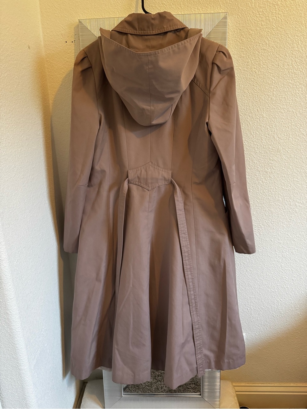 Women's MidiTrench Coat in Lavander